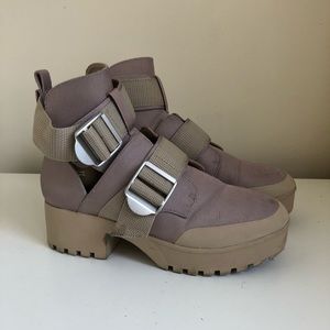 Steve Madden combat boots